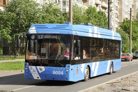 Троллейбус 12 санкт петербург