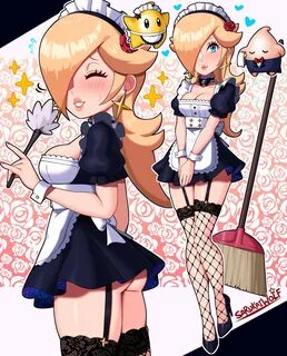 Maid Rosalina 🧹 ✨ Maid Outfits  Meido.