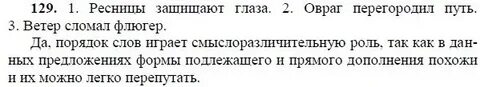 Русский язык 8 класс темы уроков