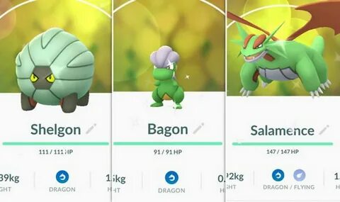 Can Shiny Salamence appear in Pokemon GO?