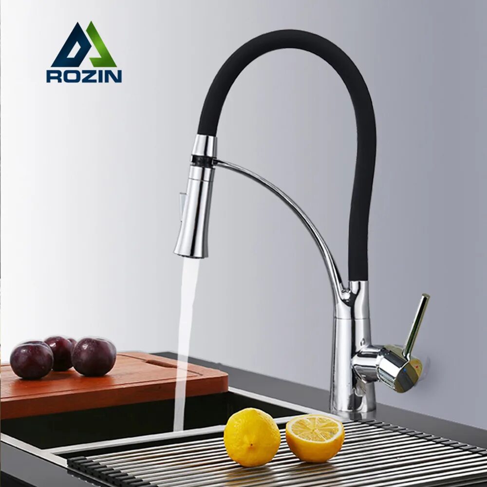 Кухонные смесители с душем. Rozin смеситель. Смесители для кухни Single Lever Kitchen Faucet. Kitchen Mixer смеситель для кухни. Шланг для смесителя на кухне.