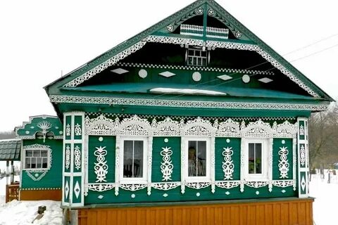 Татарский дом в деревне