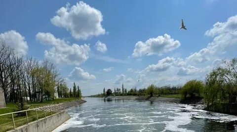 Канал дали воду