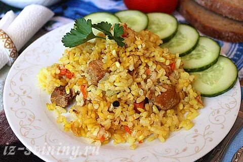Плов со свининой классический