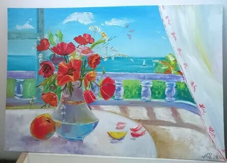 Рисуем натюрморты пейзажи