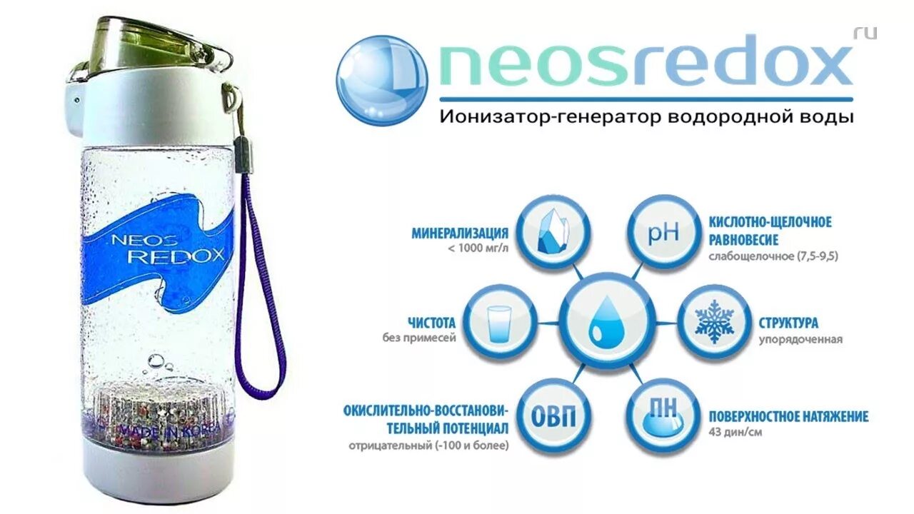 Водородная вода польза