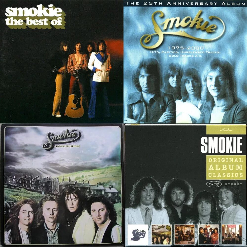 Смоки песни 80 х. Группа Смоки. Группа Smokie. Смоки хиты. Smokie - Grand collection (2001).
