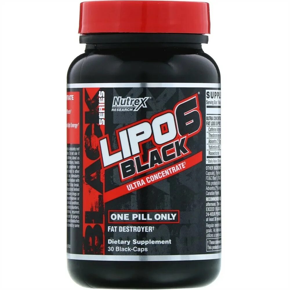 Ультра концентрат. Nutrex Lipo 6 Black Ultra Concentrate. Nutrex, Lipo 6 Black Ultra Concentrate 30 капс.. Lipo-6 Black Ultra Concentrate 30 caps. Жиросжигатель Nutrex Lipo 6 120 капс.