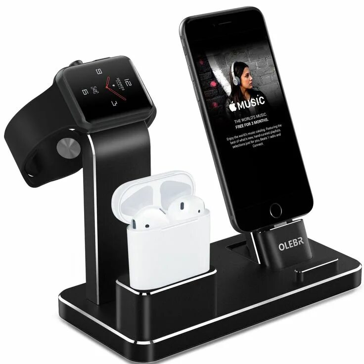 Станция для айфон часов и наушников. Зарядка для apple watch 7 докстанция. док-станция для iphone 3 в 1. док станция для апл вотч. док станция эпл 3 в 1.