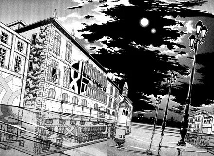 manga city background