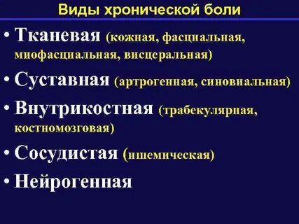 Боль неврология