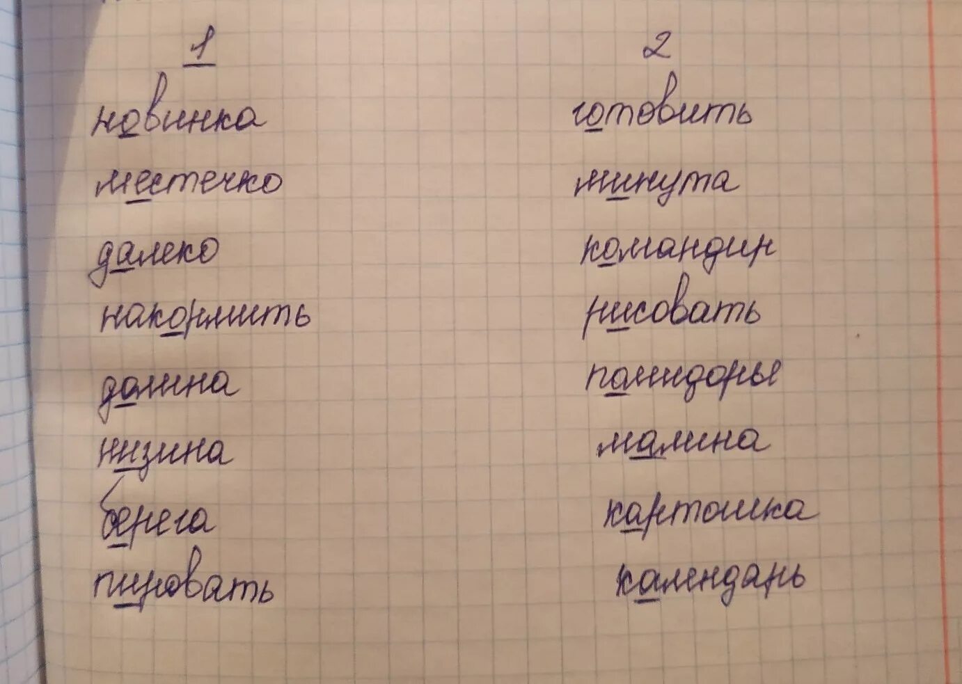 Написание слов в столбик. Столбики слов. Выучить записи в тетрад. Правописание слов в столбик. Как пишется слово помощница