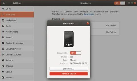 Ubuntu bluetooth