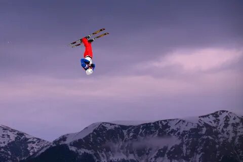 Лыжный спорт акробатика