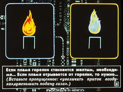 Отрыв пламени котел