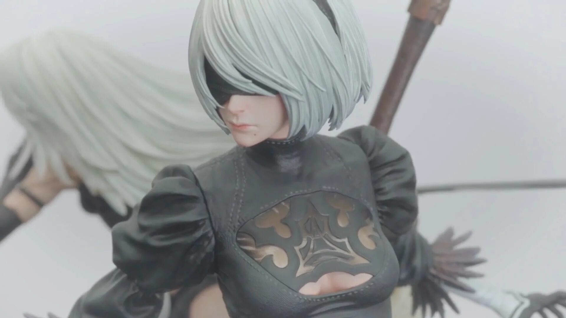 NIER Prime 1. Yorha Type no a2 Statue. Automata game of the yorha edition