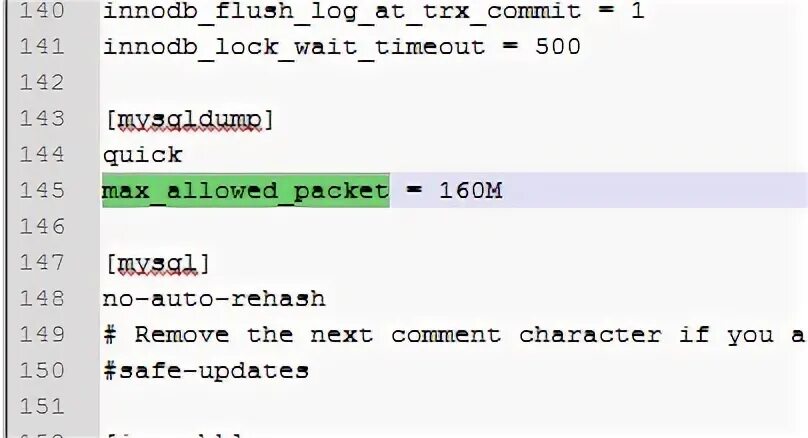 Allow packets