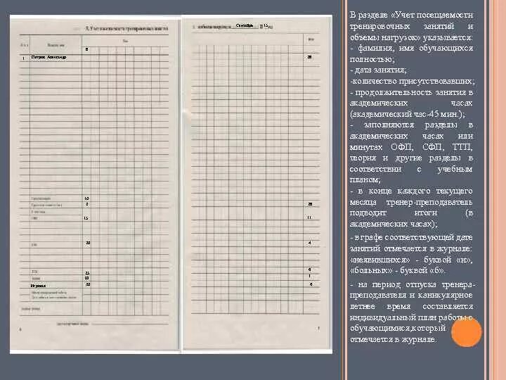 Журнал учета групповых занятий. Журнал посещаемости. Журнал учета групповых занятий в спортивной школе. Учет посещаемости тренировочных занятий. Образец журнала занятий