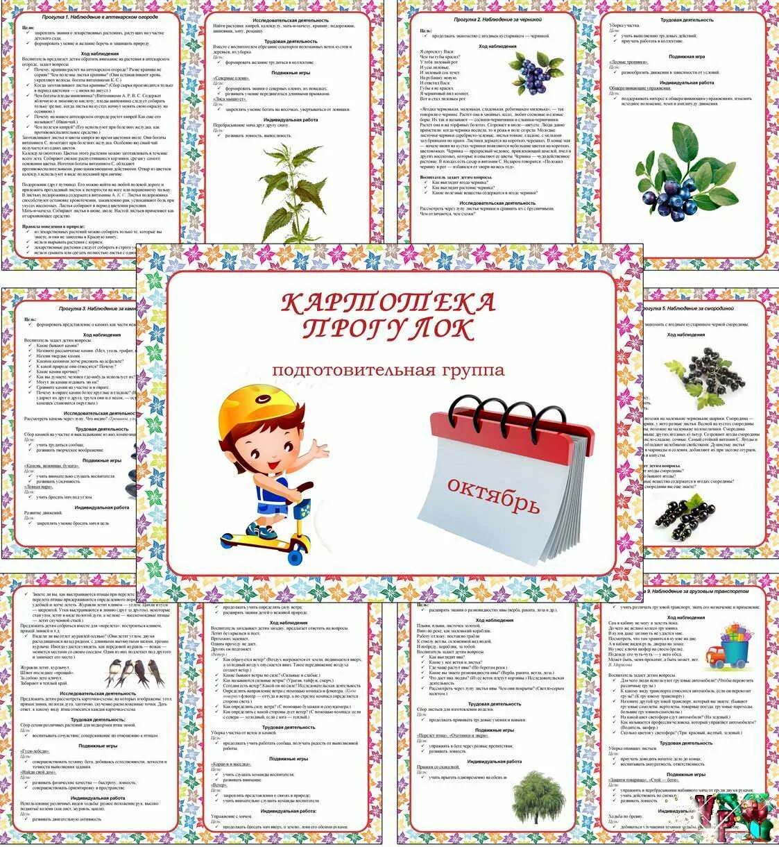 Цель прогулки по фгос