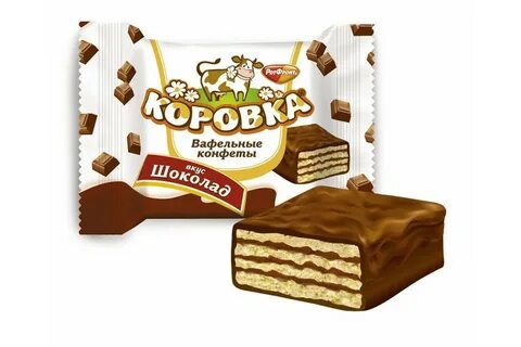 Конфеты вафельные в шоколаде
