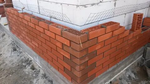 Облицевать газобетон кирпич