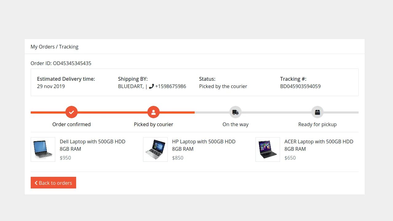 Ru order tracking. Order tracking. Статус заказа Bootstrap. Ай трекинг примеры web. Tracking example.