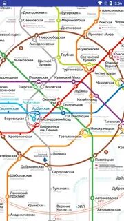 Карта метро марьина