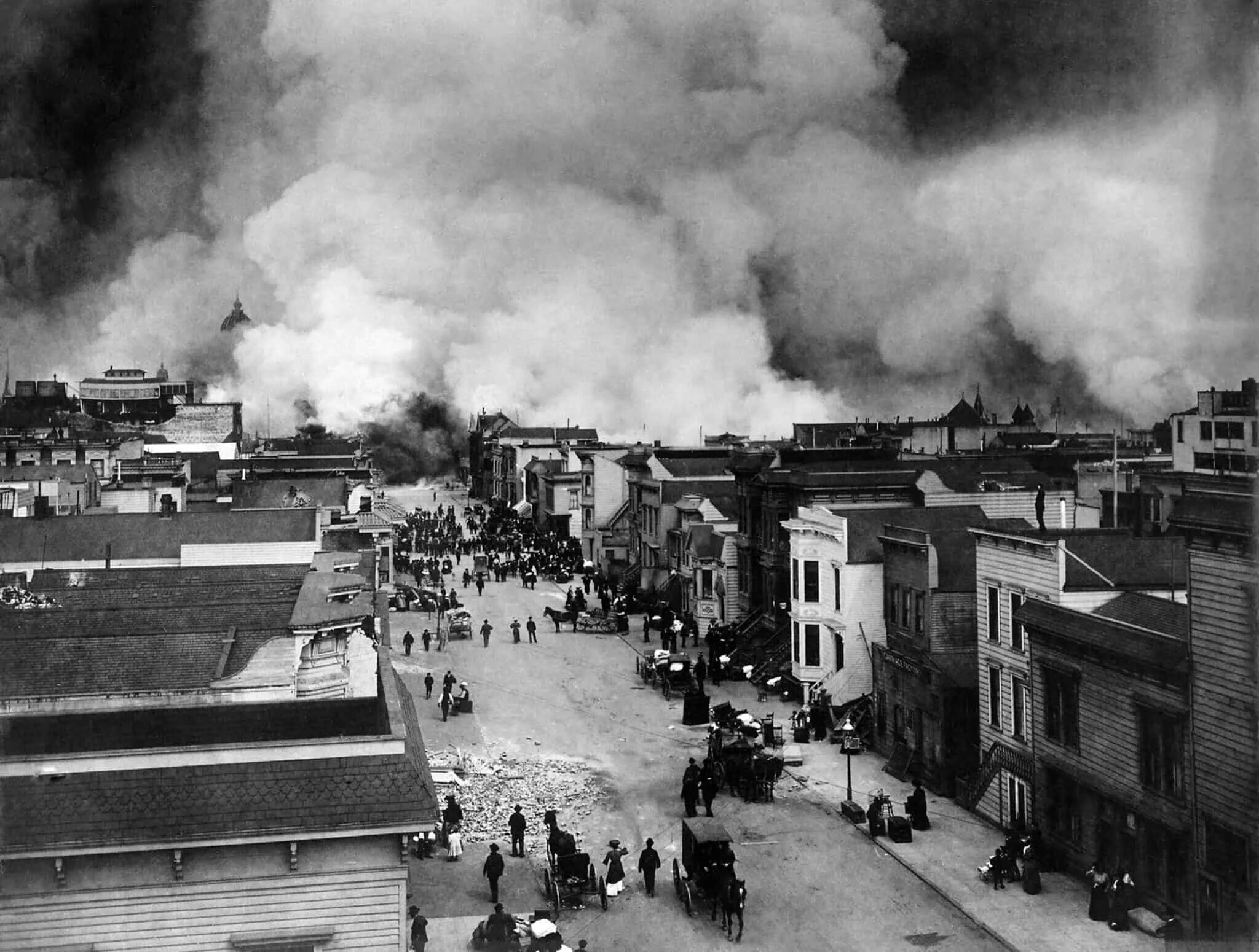 Землетрясение в Сан Франциско 1906. 18 Апреля 1906 года Сан-Франциско. Пожар в Сан Франциско 1906. Сан Франциско 1906 год.