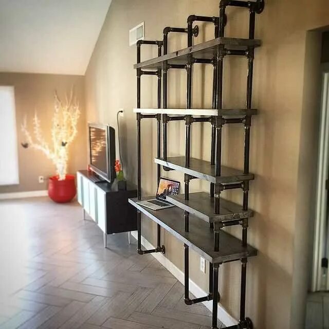 This item is unavailable Etsy Pipe furniture, Diy pipe shelves, Industrial decor