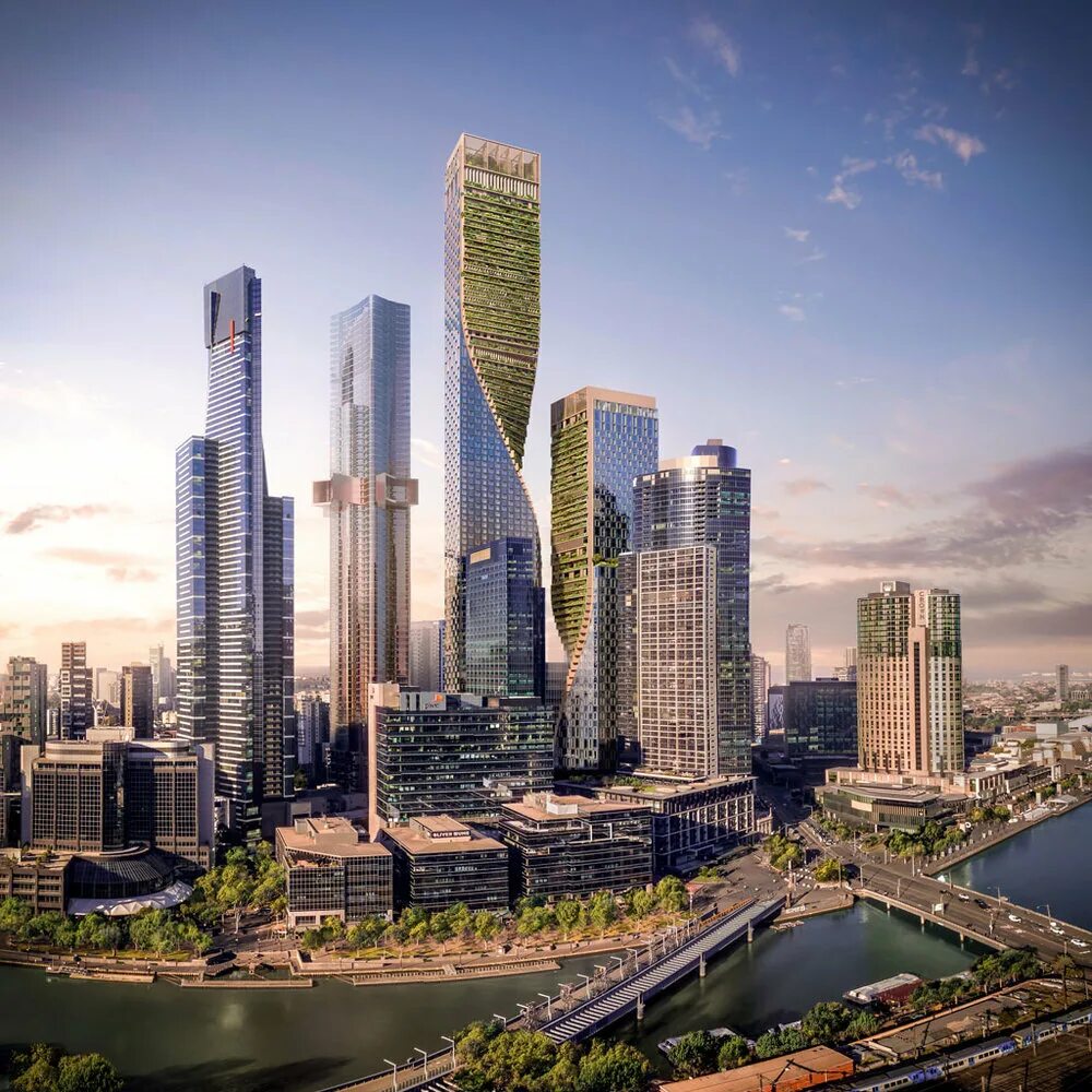 Какой самый высокий город. Небоскребы Австралии. Мельбурн небоскребы. Австралия небоскребы Мельбурна. Дубай 2050 город будущего.