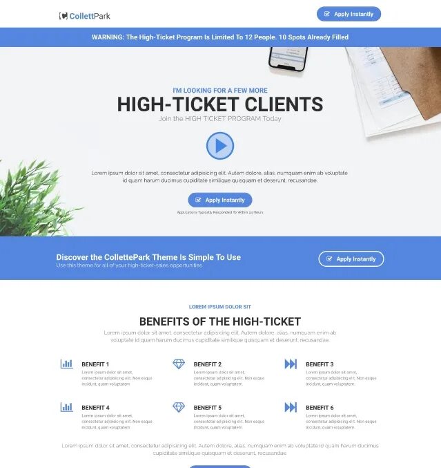 Ticket client. Ticket client