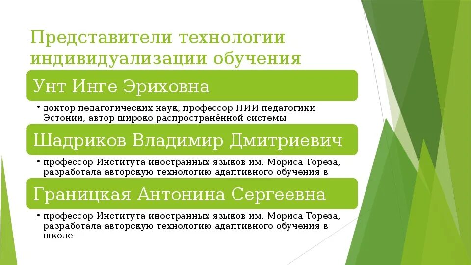 Особенностью технологии индивидуализированного обучения и унт является. Инге унт технология индивидуализации обучения. педагогические технологии индивидуализации обучения. технология индивидуализированного обучения. технология индивидуализированного обучения и. унт;.