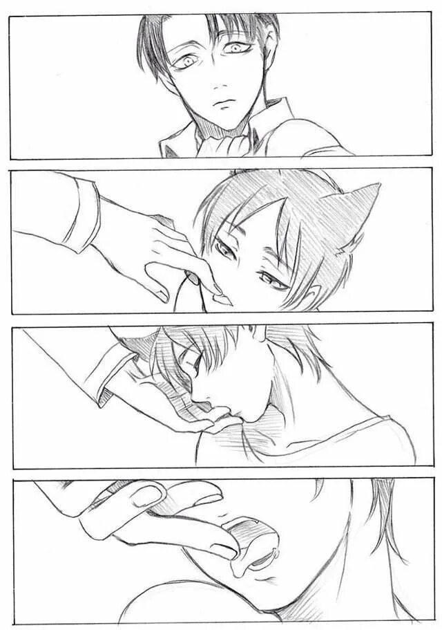 Читать яой комиксы. Читать яой мангу lunatique. Стрипы для манги. Читать яой комиксы. Неко леви и эрен комиксы.