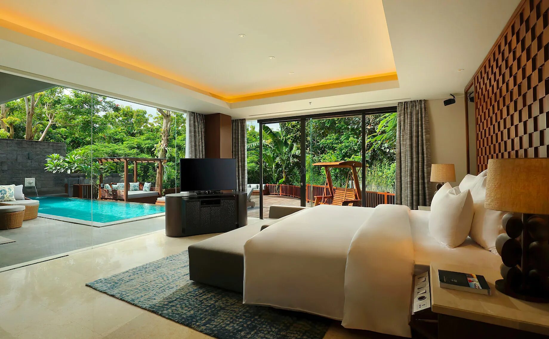 Garden pool view room. Анантара бали. two bedroom anantara pool villa. 5 звездочные отели на бали. самый большой отель на бали.