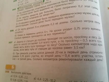 Задача 306 математика 4