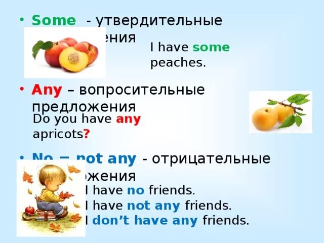 Выберите правильный вариант some any. Местоимения some any 3 класс. Some any no в английском языке. Предложения с some any no. Some в отрицательных предложениях.