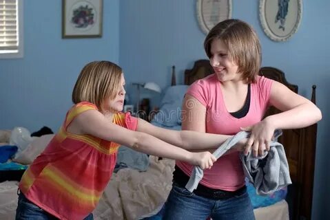 Sisters are fighting