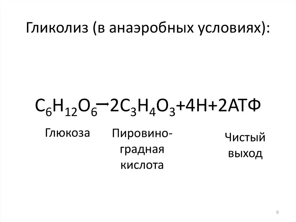 Процесс реакции гликолиза. Реакция гликолиза формула. процесс анаэробного гликолиза в формулах. аэробный гликолиз формула. гликолиз глюкозы формула.