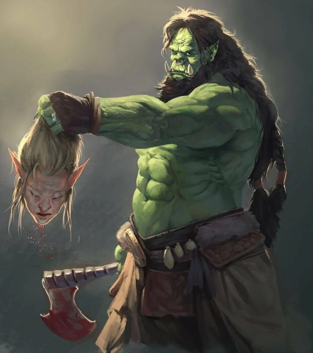 Orc x reader. Гольфимбул орк. терри орк. полуорк варкрафт. полуорк (half-orc).