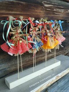 Кукла на палочке
