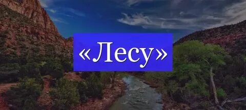 Word forest