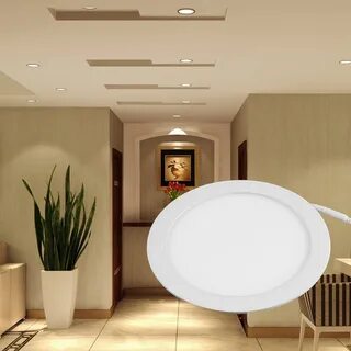 Светильник потолочный светодиодный led круглый встраиваемый
