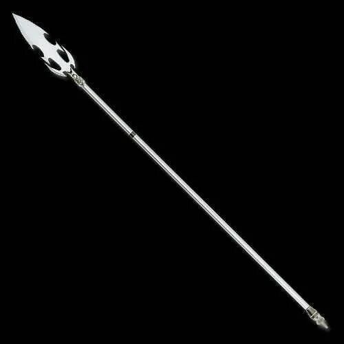 Копье трирона. Трезубец посейдона артефакт. Серебряное копье оружие. Копье с длинным клинком. Серебряное копье.