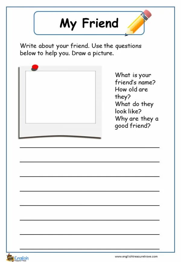 My best friend Worksheet. Writing about a friend Worksheet. Friends Worksheets. My best friend Worksheets 4 класс. Writing activity 4