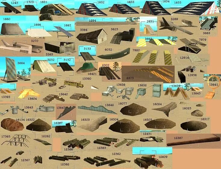 Объекты для мта. Id объектов гта. Бассейн ид объекта самп. Ид объектов самп аксессуары. Айди объектов самп.