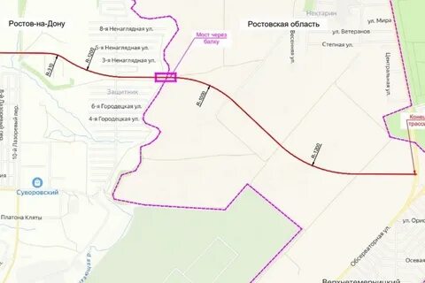 Проект дороги на суворовский ростов на дону