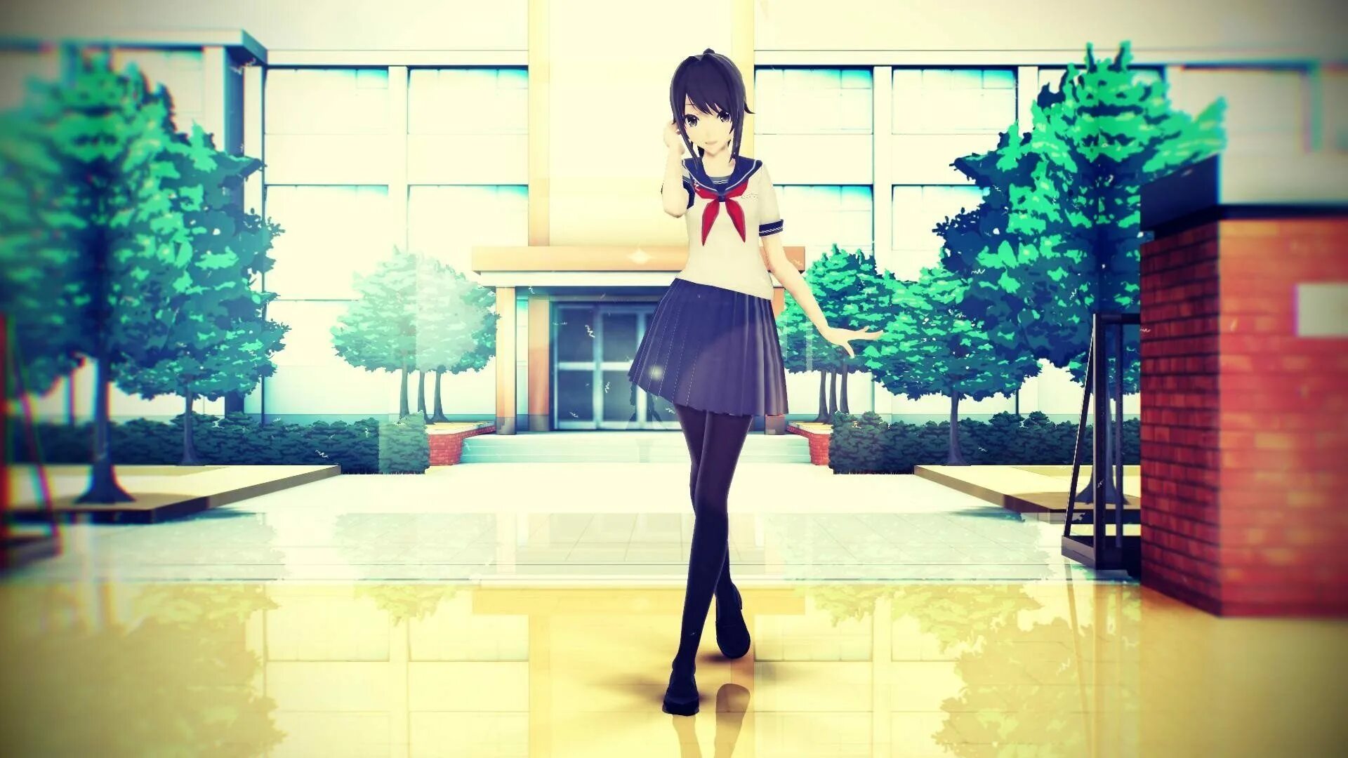 Игра yandere chan simulator. Яндере симуллято.