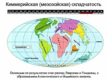 Кайнозойская складчатость горы и абсолютная высота