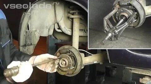 Поменять ступичный подшипник калина 1