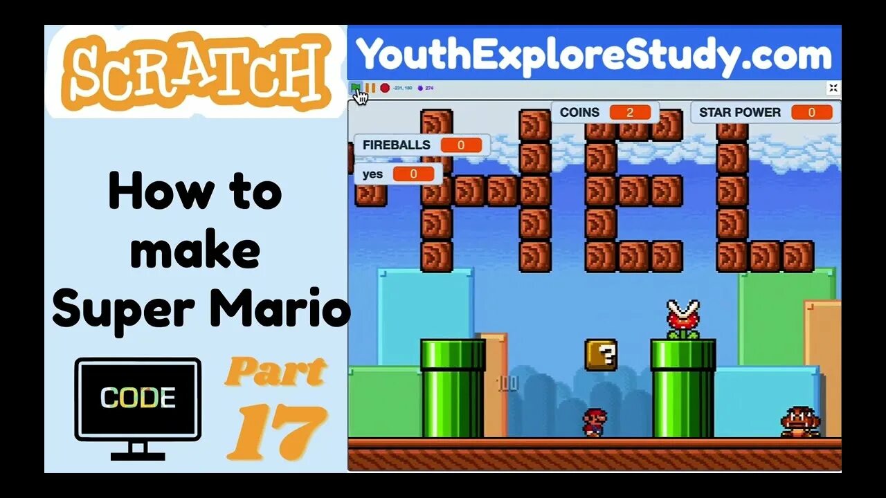 Super mario scratch. Super mario scratch